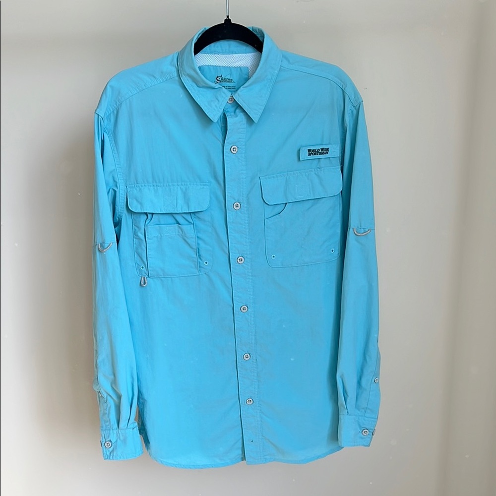 World Wide Sportsman Nylon Fishing Shirt - Picture 1 of 10